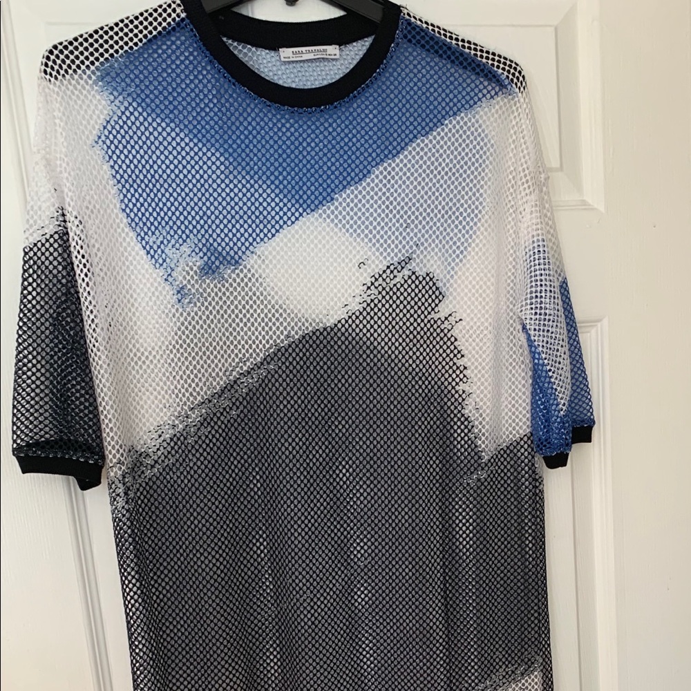 Zara Mesh Net Dress - Picture 2 of 3
